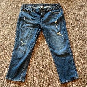 JENNIFER LOPEZ slim boyfriend pants size 14